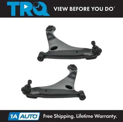 TRQ Front Lower Control Arm LH RH Driver Passenger Pair for Mitsubishi Galant - Image 1 of 4