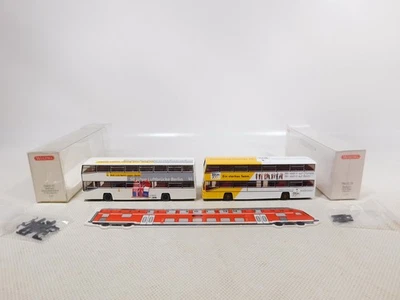 Wiking 1:87 H0 2x Berlino Dd-Bus Man D 89 731 02 39 731 05 42 Top + Box # - Immagine 1 di 4