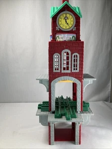Fisher Price GeoTrax Rail Road System High Chimes Musical Clock Tower WORKS - Bild 1 von 2