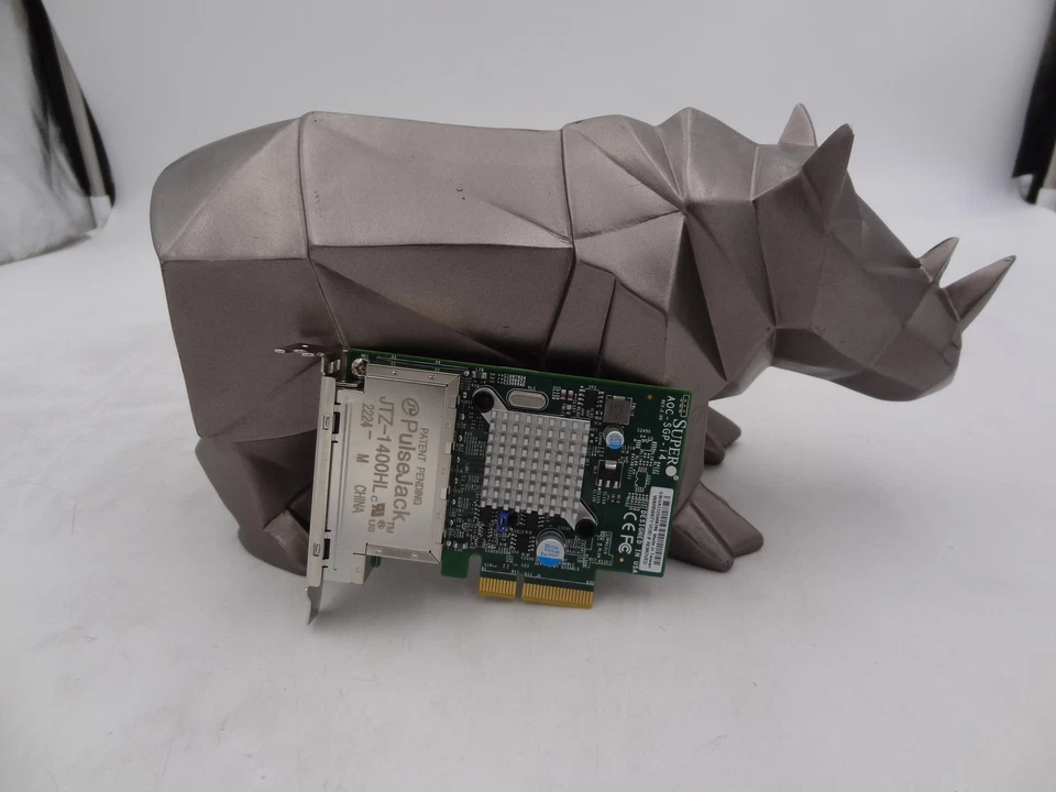 SuperMicro AOC-SGP-I4  4-Port Gigabit Ethernet Adapter - Image 1 of 1