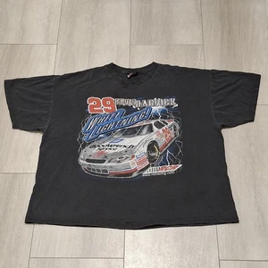 Vintage Kevin Harvick NASCAR White Lightning Racing Shirt Herren XL - Bild 1 von 8