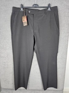 Oscar Jacobson Mens W38 L29 Davenport Golf Trousers Black BNWT - Picture 1 of 8
