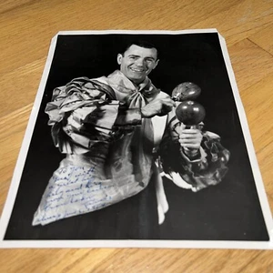 1954 Autographed Photo CUBAN TROUBADOUR "LUCIO" - Picture 1 of 6