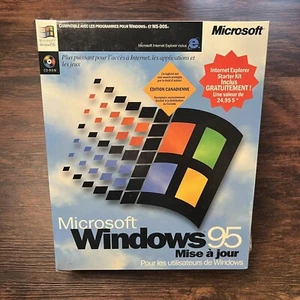 Microsoft Windows 95 Update French Version Sealed - Picture 1 of 8