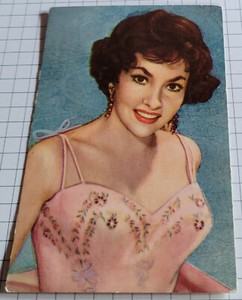 Movie Star GINA LOLLOBRIGIDA | Portrait Photo - Trading Card #6319