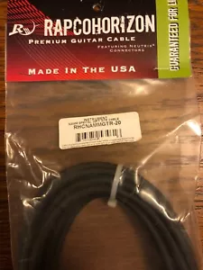 Rapco Horizon 20ft. instrument/guitar cable 1/4in - 1/4in NEW AUTHORIZED DEALER! - Picture 1 of 2