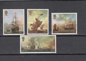Francobolli Jersey 1974 Dipinti Velieri Monamy MNH UNI104-107 - Imagen 1 de 1