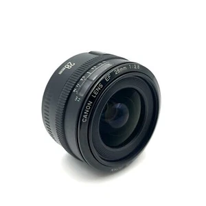 Canon Lens EF 28mm 1:2.8 Objektiv schwarz - Refurbished (sehr gut) - Garantie - Bild 1 von 6