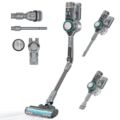 Redkey F10 Akku Staubsauger 3 in 1 Handstaubsauger Faltbar Akkusauger 23Kpa 400W - Bild 1 von 4