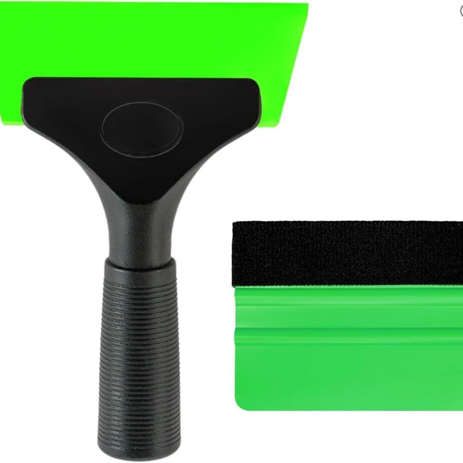 Kit de herramientas de tinte para ventanas de 2 piezas, escobilla de tinte para ventanas, limpiaparabrisas de agua escobilla de ventana T Foto 1 de 4