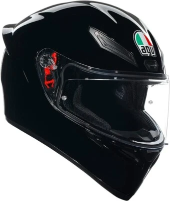 CASCO AGV INTEGRALE K1 S E2206 Nero Lucido Black TAGLIA xxl - Immagine 1 di 4