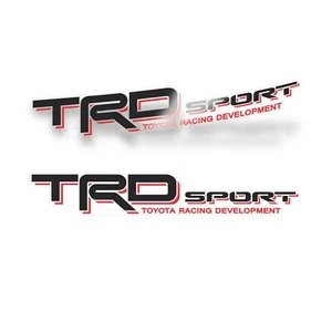 GOLD HOOK TRD Sport Decals for Tacoma, Racing Development Sticker (Set of 2) - Bild 1 von 5