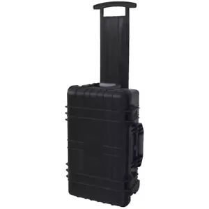 Wheel Equipped Tool Equipment Case Pick Pluck Telescopic Handle Hard Camera Case - Picture 1 of 6