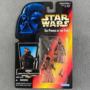 Jawas .00 STAR WARS POWER OF THE FORCE Red Card Variant Asst. 69570 (Kenner) - Picture 1 of 12