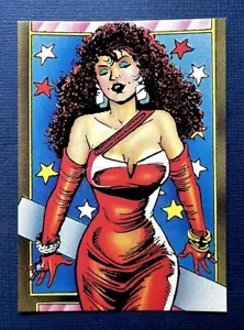 Tarjeta promocional 1993 imágenes de cómic/triton/sachs & violens (ex/nm) arte de George Perez* - Imagen 1 de 2