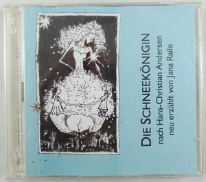 🎧 Jana Raile - Die Schneekönigin - Hörbuch - 2 CDs Hans-Christian Andersen RAR - Bild 1 von 3