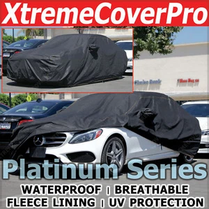 2012 2013 2014 2015 2016 Volkswagen EOS WATERPROOF CAR COVER W/MIRRORPOCKET BLK - Picture 1 of 11