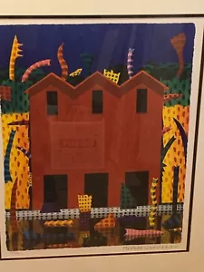 IAN TREMEWEN RED BARN LIVISTONIAS RIFLESSIONE EDIZIONE LIMITATA 666/950 FIRMATO - Foto 1 di 12