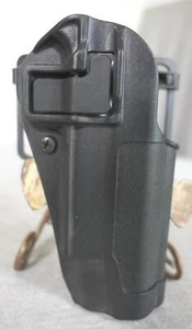 BlackHawk! CQC Kydex RH OWB Tactical Belt Pistol Gun Holster 2100298 w Paddle - Picture 1 of 11