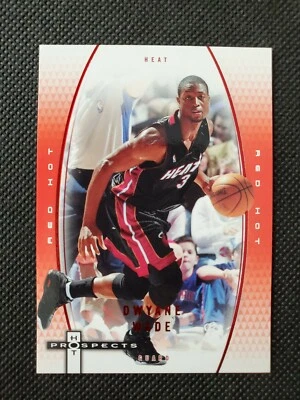 2006-07 DWYANE WADE FLEER HOT PROSPECTS RED HOT SP PARALLEL #43/50! CARD #30! - Image 1 of 4
