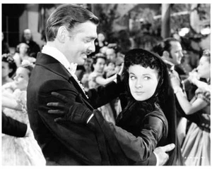 Lo que el viento se llevó genial 8x10 todavía VIVIEN LEIGH & CLARK GABLE -- L649 - Imagen 1 de 1