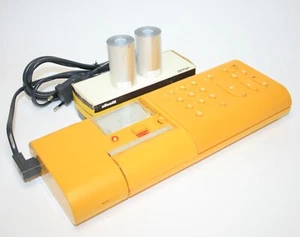 FROM 1973 ICONIC PORTABLE CALCULATOR OLIVETTI DIVISUMMA 18 WORKS DESIGN BELLINI - Afbeelding 1 van 10