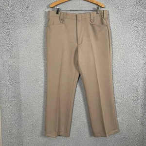Circle S Pants Men 38 Beige Khaki Dress Ranch Flap Pockets Western Cowboy CP4793 - Picture 1 of 15