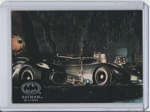 BATMAN RETURNS "THE BATMOBILE" 1992 TOPPS STADIUM CLUB CARD #66 - Picture 1 of 2