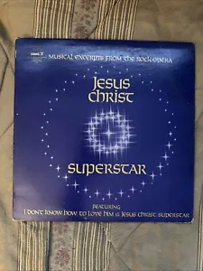 Jesus Christ Superstar Vinyl Record LP Musical Excerpts From The Rock Opera - Imagen 1 de 5