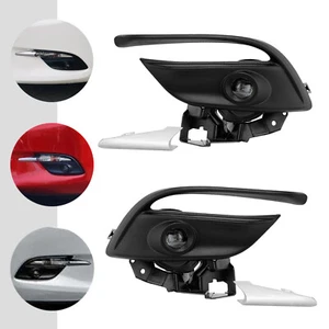 2 Set LED Bumper Fog Light Front Lamp Driver+Passenge Side For 2017-2018 Mazda 3 - Picture 1 of 8