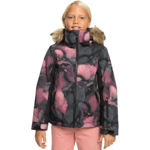 Roxy American Pie Jacket - Girls 2024 True Black Pansy Pansy Rg, L(12) - Picture 1 of 3