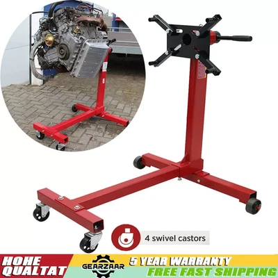 Engine Gearbox Support Stand 1000 lbs 450kg Heavy Duty Swivel Transmission
