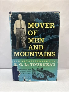 Mover of Men and Mountains by R.G. LeTourneau 1960 1st Ed. 2nd Print. - Picture 1 of 8