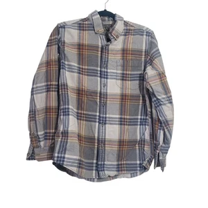 Eddie Bauer Mens Classic Fit Plaid Button-Down Shirt Size S Classic Casual Work - Picture 1 of 7