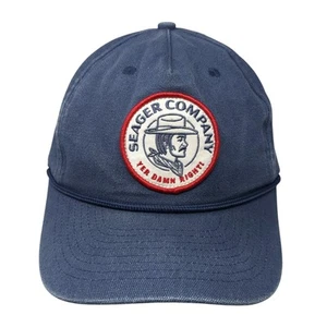 Seager Company Patch Snapback Seil Mütze blau Einheitsgröße einfarbig verstellbar - Bild 1 von 10