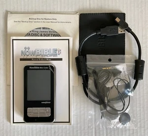 Now Bible Electronic Bible Mini Color MP3 Player FM Portable NKJV King Need NEW - Picture 1 of 7