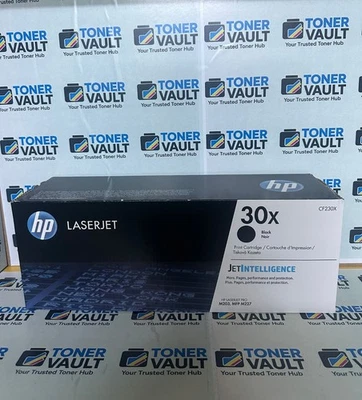 HP 30X Black Original LaserJet Toner Cartridge CF230X Page Yield 3500 - Image 1 of 4