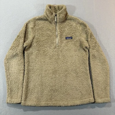 Suéter Patagonia Los Gatos Mujer Mediano Marrón 1/4 Cremallera Polar Pullover 25235 Foto 1 de 4
