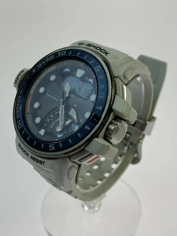 Casio G-Shock GWN-Q1000-7AJF Gulfmaster White Resin Band Men's