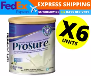 Abbott Pro Sure Milk High Protein, Prebiotic & EPA 380g X6 - Picture 1 of 10