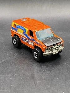 Hot Wheels 1982 Baja Breaker Orange w Blackwall Vintage Collectible Toy Van - Picture 1 of 7