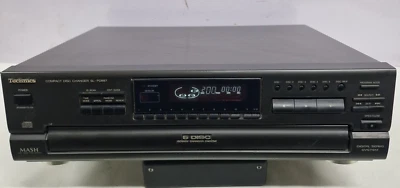 Technics SL-PD887 Vintage 5 CD Changer. Skips, Spares or Repair. See Video - Image 1 of 4