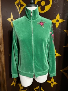One Girl Who Green Long Sleeve Fleece Jacket  - Picture 1 of 5