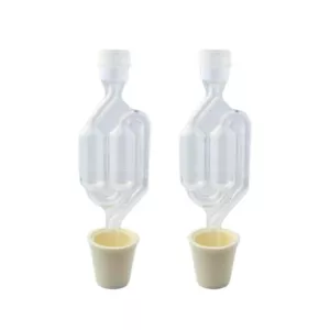 Twin Bubble Airlock Carboy Bung Pack for Home Wine Making Supplies Universal - Picture 1 of 7