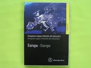 DVD NAVIGATION MERCEDES BENZ COMAND APS 2017 A B CLC E G M R SL SLK VITO NTG 2.5 - Bild 1 von 5