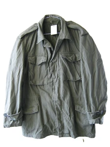 Chaqueta Griega Genuina Combate Oliva Estilo EE. UU. M43 Forrada Ejército Excedente Militar - Imagen 1 de 9