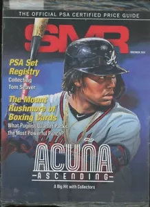 Ronald Acuna Jr. PSA Magazine Sealed (SMR) Sports Market Report Nov 2020 Vol 316 - Foto 1 di 2