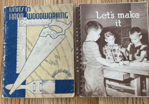 1946 Units in Hand Woodworking, 1958 Let's Make It  Vintage Softcover make offer - Picture 1 of 12