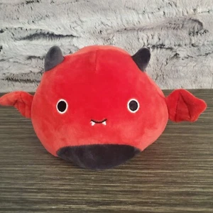 Squishmallows Halloween Flipamallows Mini Tally & Dante Witch Cat Red Devil Bat - Picture 1 of 6