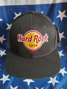 HRC Hard Rock Cafe Oslo Classic Logo Base Cap Basecap Hat NWT uni - Picture 1 of 4